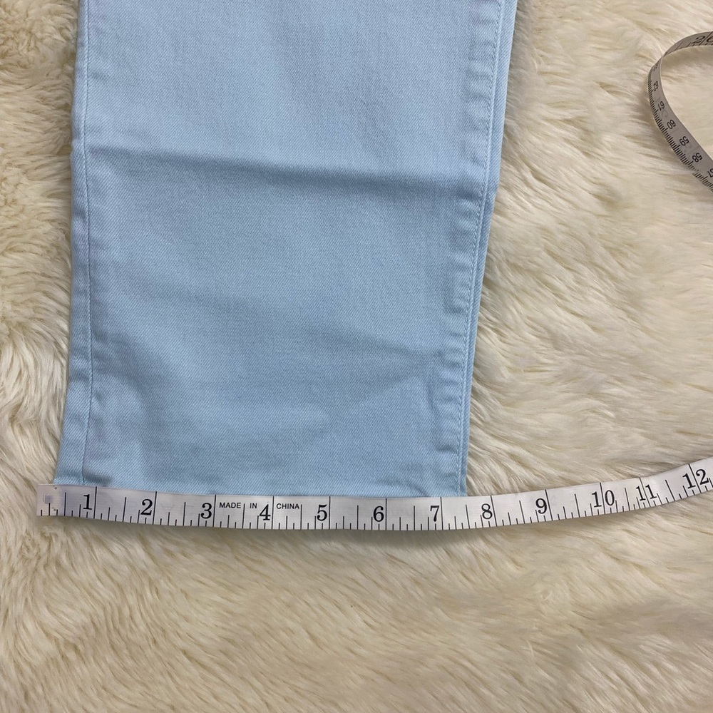 Baldwin Vintage Baby Blues Crop Straight Jeans, Size 31 - Picture 9 of 14